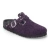 Birkenstock Boston Rivets Suede Leather Acai