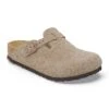 Birkenstock Boston Kids Suede Leather Taupe -Birkenstock Shop 1027875