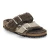 Birkenstock Arizona Teddy Split Suede Leather-Shearling Concrete Gray/ Stone Coin 12 Birkenstock Arizona Teddy Split Suede Leather-Shearling Concrete Gray/ Stone Coin -Birkenstock Shop 1027882