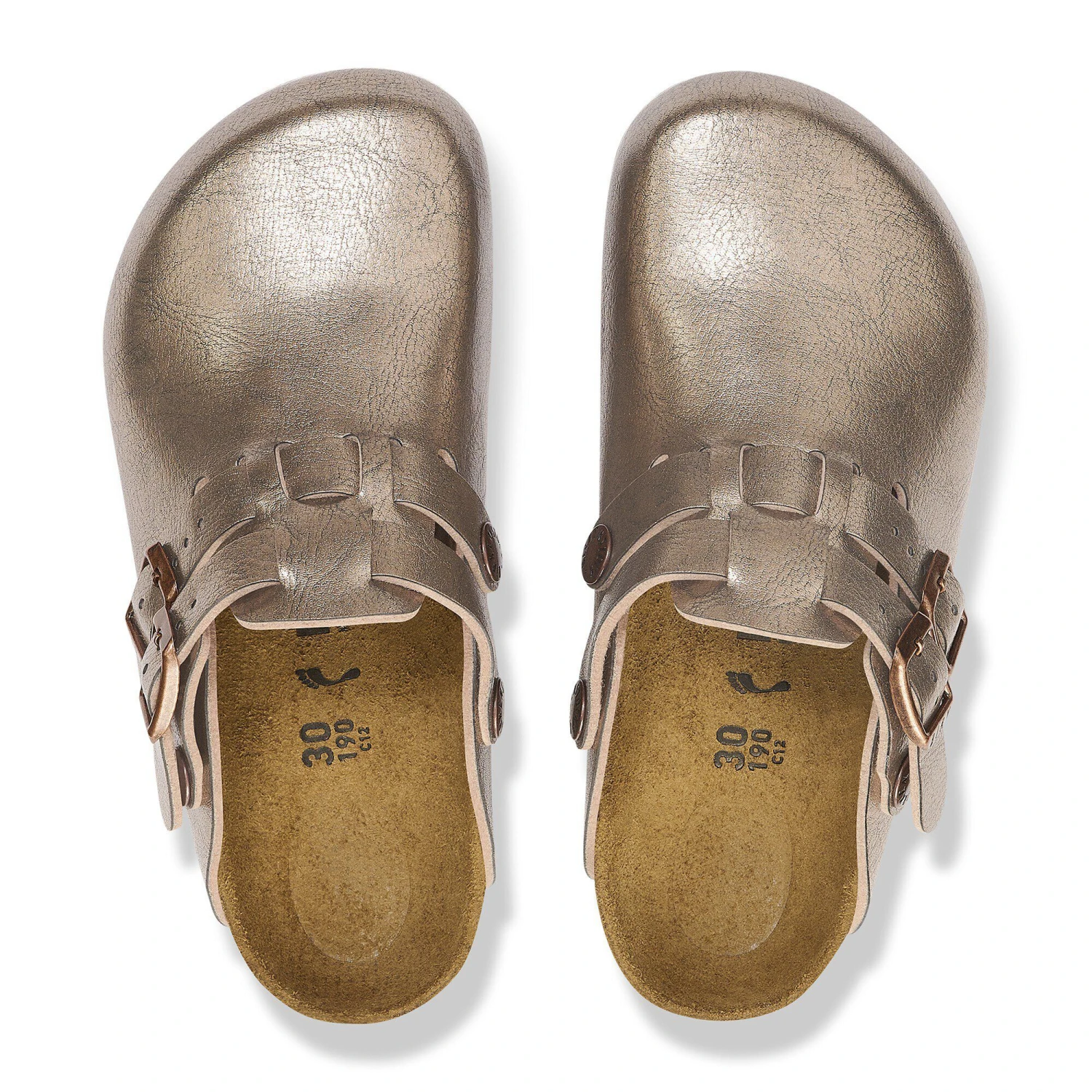 Birkenstock Kay Kids Birko-Flor Graceful Taupe 2 Birkenstock Kay Kids Birko-Flor Graceful Taupe - Image 2