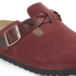 Birkenstock Boston Braided Suede Leather Zinfandel 15 Birkenstock Boston Braided Suede Leather Zinfandel -Birkenstock Shop 1027919 detail 1