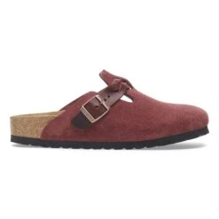 Birkenstock Boston Braided Suede Leather Zinfandel 10 Birkenstock Boston Braided Suede Leather Zinfandel -Birkenstock Shop 1027919 side