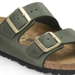 Birkenstock Arizona Oiled Leather Thyme -Birkenstock Shop 1027948 detail 1
