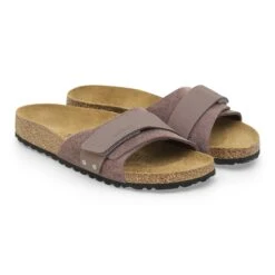 Birkenstock Oita Suede Leather Faded Purple -Birkenstock Shop 1027997 pair