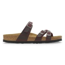 Birkenstock Franca Oiled Leather Zinfandel -Birkenstock Shop 1028019 side