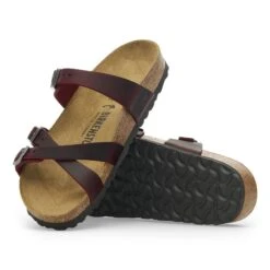 Birkenstock Franca Oiled Leather Zinfandel -Birkenstock Shop 1028019 sole