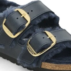 Birkenstock Milano Big Buckle Shearling Oiled Leather Midnight Blue 15 Birkenstock Milano Big Buckle Shearling Oiled Leather Midnight Blue -Birkenstock Shop 1028064 detail 1
