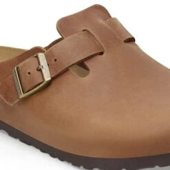 Birkenstock Boston Oiled Leather Cognac 13 Birkenstock Boston Oiled Leather Cognac -Birkenstock Shop 1028179 detail 1