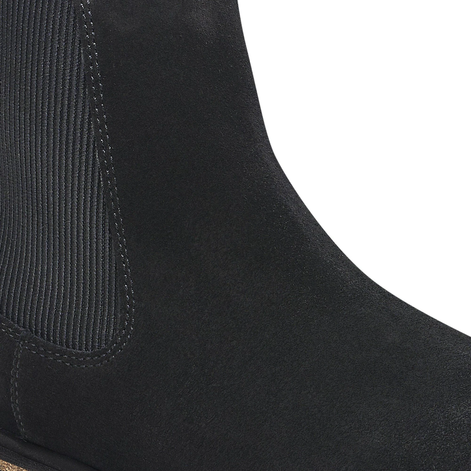 Birkenstock Highwood Slip On Women Suede Leather Black 6 Birkenstock Highwood Slip On Women Suede Leather Black - Image 6