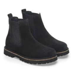 Birkenstock Highwood Slip On Women Suede Leather Black 11 Birkenstock Highwood Slip On Women Suede Leather Black -Birkenstock Shop 1028187 pair