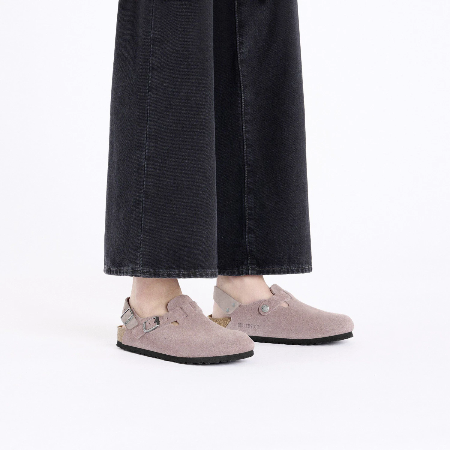 Birkenstock Tokio Suede Leather Faded Purple 7 Birkenstock Tokio Suede Leather Faded Purple - Image 7