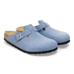 Birkenstock Boston Oiled Leather Elemental Blue -Birkenstock Shop 1028225 pair