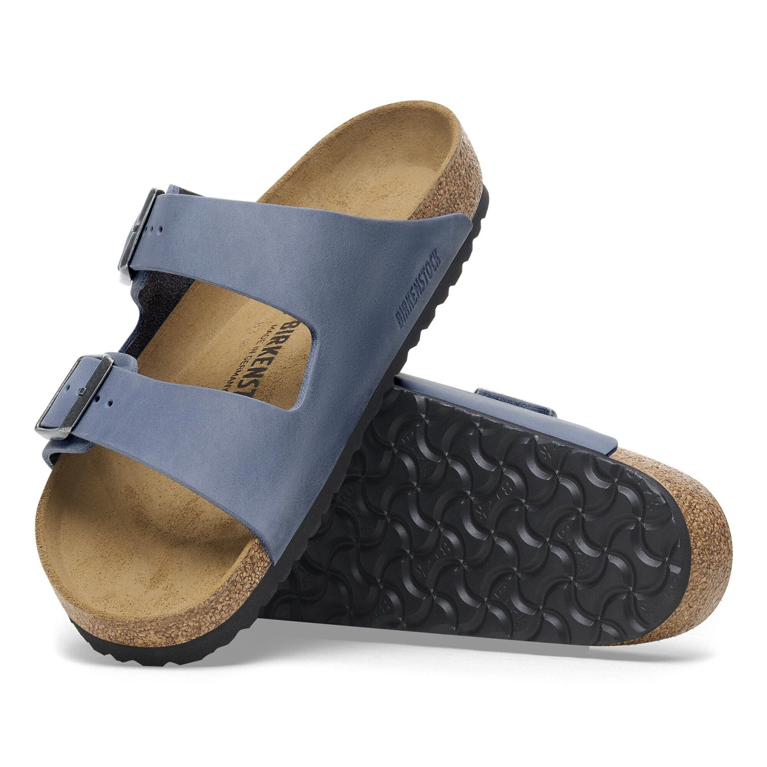 Birkenstock Arizona Oiled Leather Elemental Blue 6 Birkenstock Arizona Oiled Leather Elemental Blue - Image 6