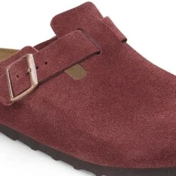 Birkenstock Boston Suede Leather Zinfandel -Birkenstock Shop 1028267 detail 1