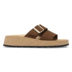 Almina Nubuck Leather Dark Tea -Birkenstock Shop 1028318 side