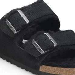Birkenstock Arizona Shearling Suede Leather-Shearling Corduroy Black 11 Birkenstock Arizona Shearling Suede Leather-Shearling Corduroy Black -Birkenstock Shop 1028325 detail 1