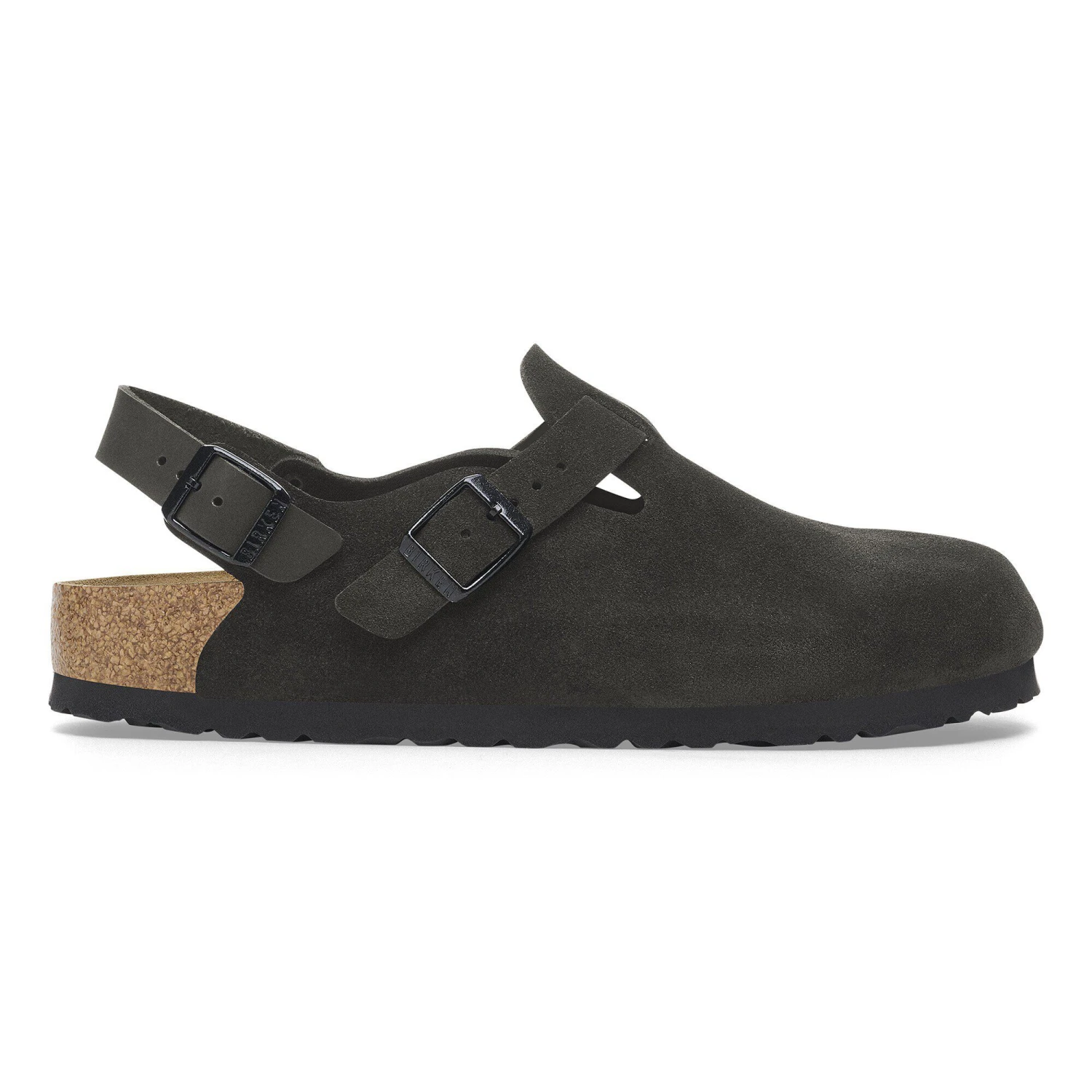 Birkenstock Tokio Suede Leather Black 3 Birkenstock Tokio Suede Leather Black - Image 3