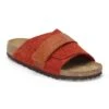 Birkenstock Kyoto Nubuck-Suede Leather Rust Brown -Birkenstock Shop 1028370