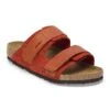 Birkenstock Uji Nubuck-Suede Leather Rust Brown -Birkenstock Shop 1028371