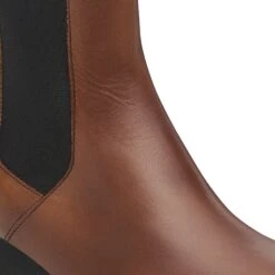 Ebba Slip On Leather Black/Cognac -Birkenstock Shop 1028385 detail 1