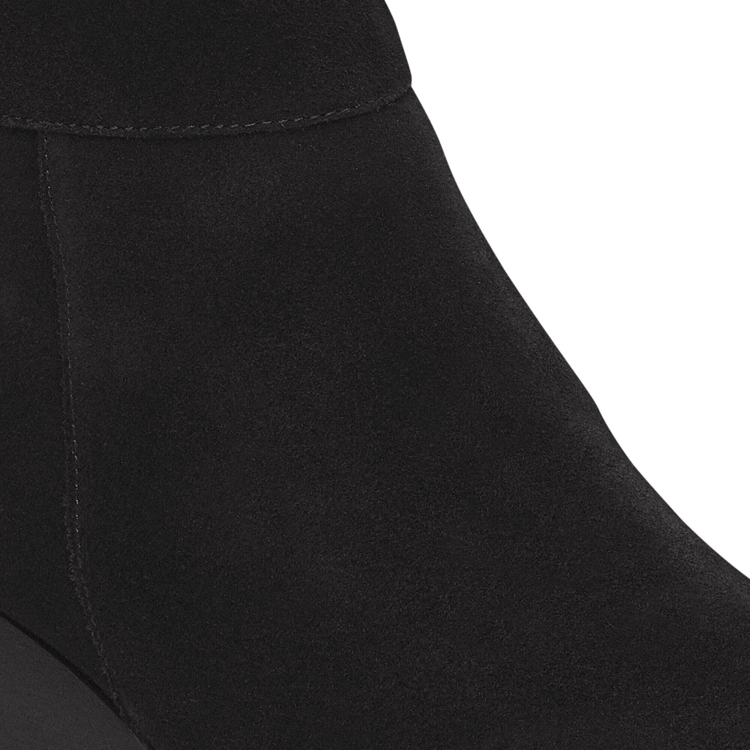 Ebba Suede Leather Black/Black 4 Ebba Suede Leather Black/Black - Image 4
