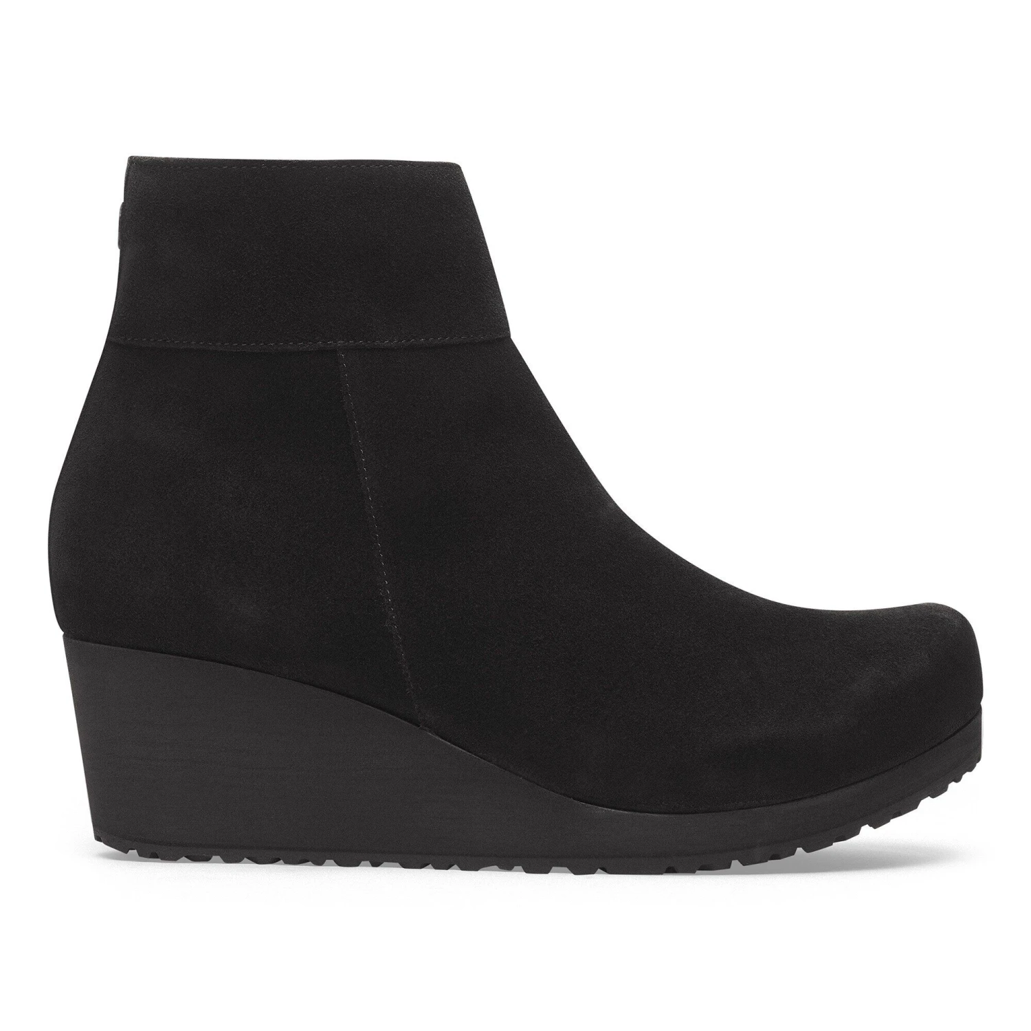 Ebba Suede Leather Black/Black 3 Ebba Suede Leather Black/Black - Image 3