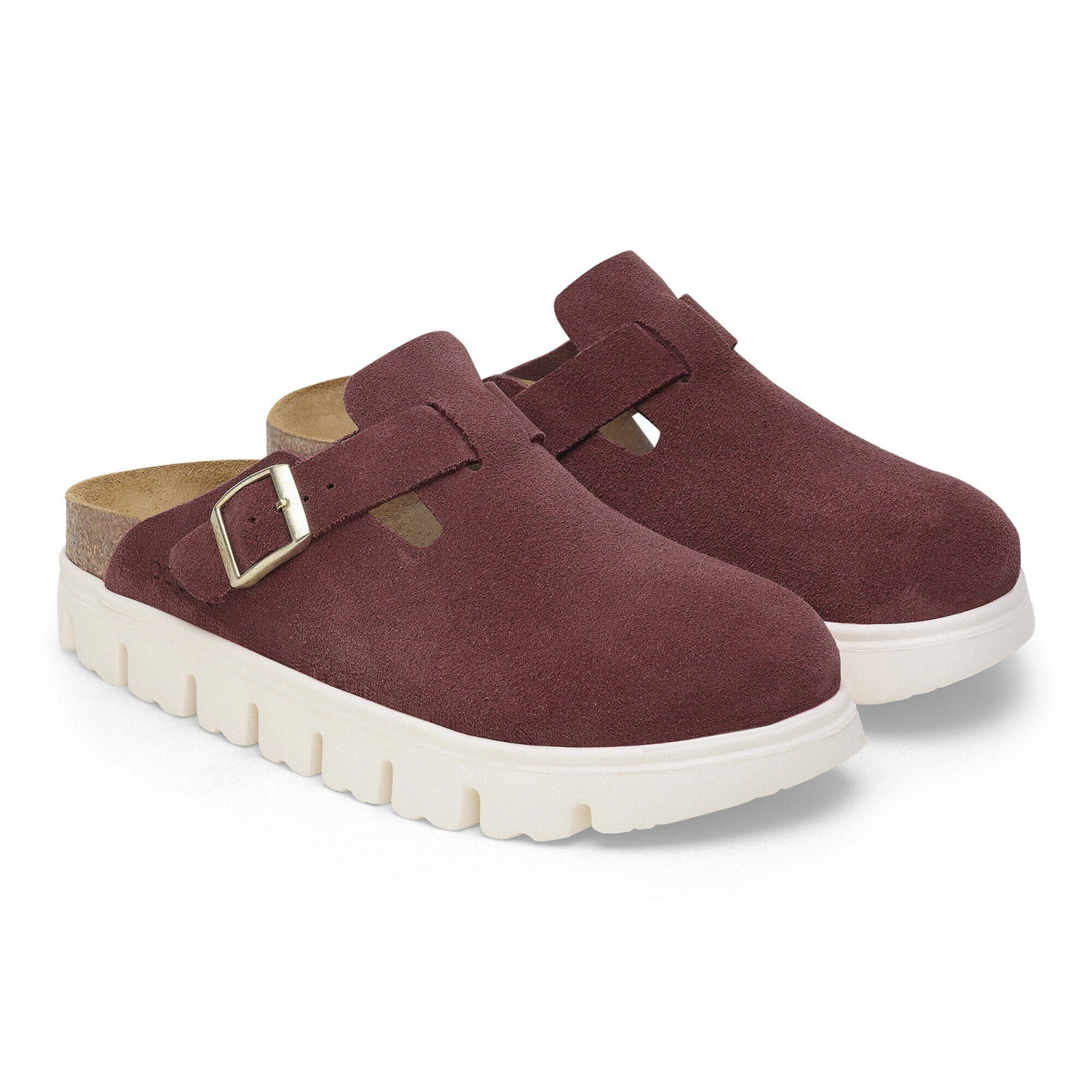 Boston Chunky Suede Leather Berry Crush 8 Boston Chunky Suede Leather Berry Crush - Image 8