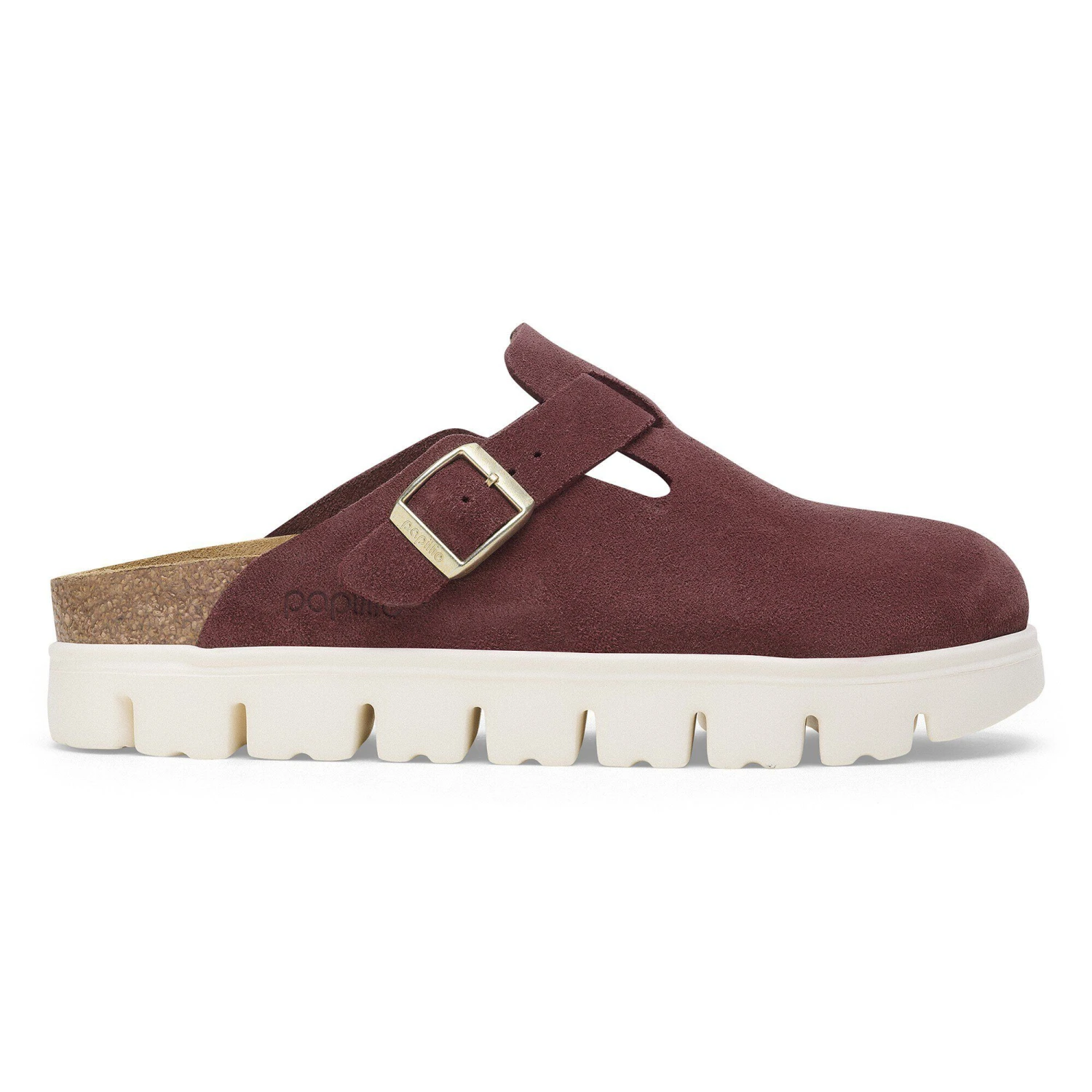 Boston Chunky Suede Leather Berry Crush 3 Boston Chunky Suede Leather Berry Crush - Image 3