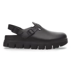 Tokio Chunky Leather Black -Birkenstock Shop 1028398 side