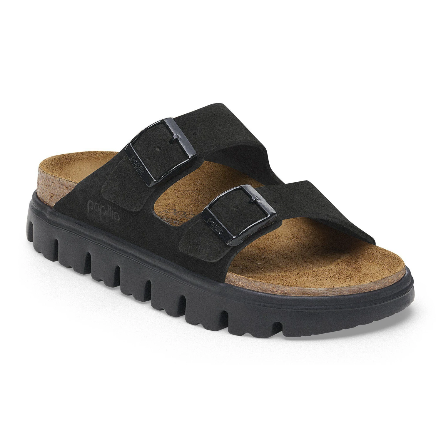 Arizona Chunky Suede Leather Black/Black 1 Arizona Chunky Suede Leather Black/Black