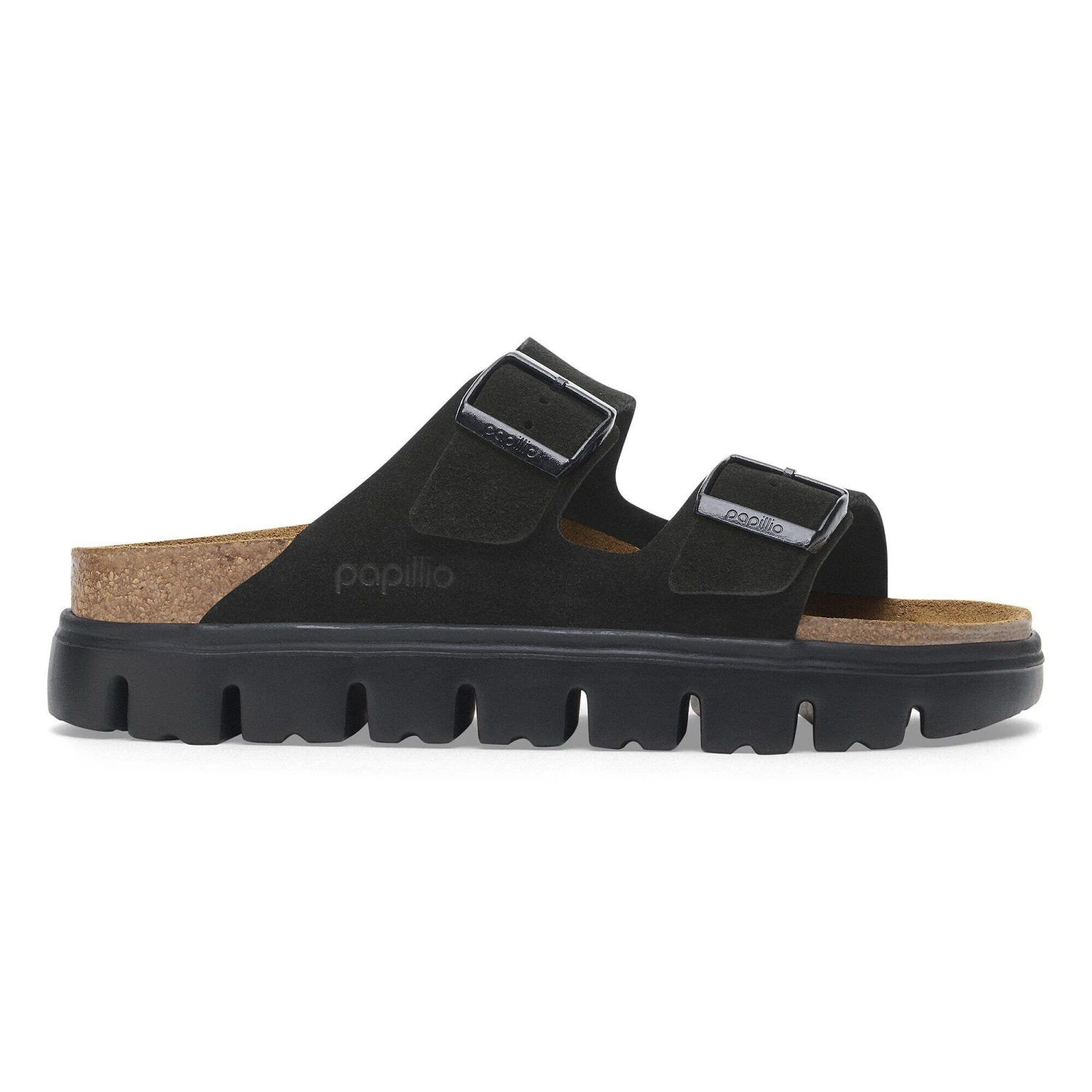 Arizona Chunky Suede Leather Black/Black 3 Arizona Chunky Suede Leather Black/Black - Image 3
