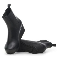 Ebba Slip On Leather Black/Black -Birkenstock Shop 1028404 sole