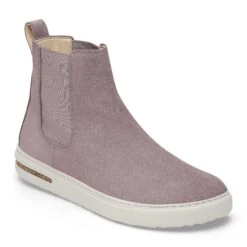 Birkenstock Bend Chelsea Suede Leather Faded Purple