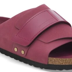 Birkenstock Kyoto Nubuck Leather Berry Crush -Birkenstock Shop 1028562 detail 1