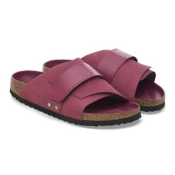 Birkenstock Kyoto Nubuck Leather Berry Crush -Birkenstock Shop 1028562 pair
