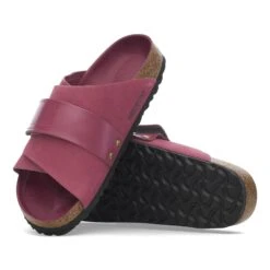 Birkenstock Kyoto Nubuck Leather Berry Crush -Birkenstock Shop 1028562 sole
