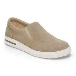 Birkenstock Oswego Suede Leather Taupe
