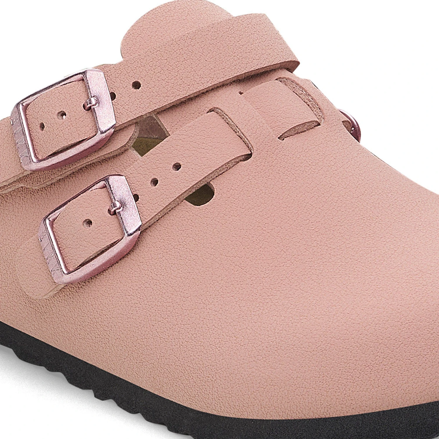 Birkenstock Kay Kids Birkibuc Pink Clay 4 Birkenstock Kay Kids Birkibuc Pink Clay - Image 4