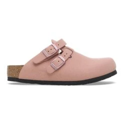 Birkenstock Kay Kids Birkibuc Pink Clay 9 Birkenstock Kay Kids Birkibuc Pink Clay -Birkenstock Shop 1028579 side