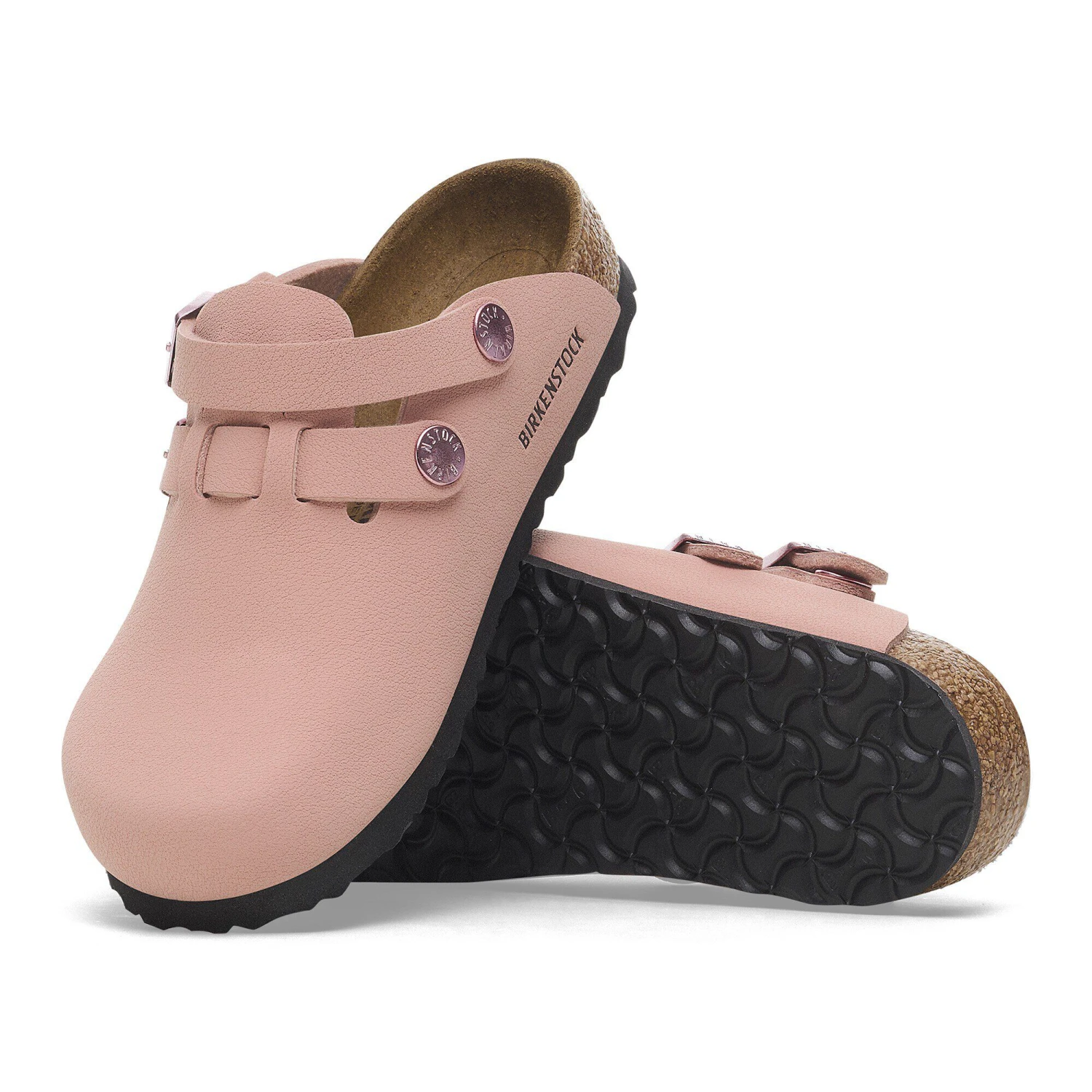 Birkenstock Kay Kids Birkibuc Pink Clay 5 Birkenstock Kay Kids Birkibuc Pink Clay - Image 5