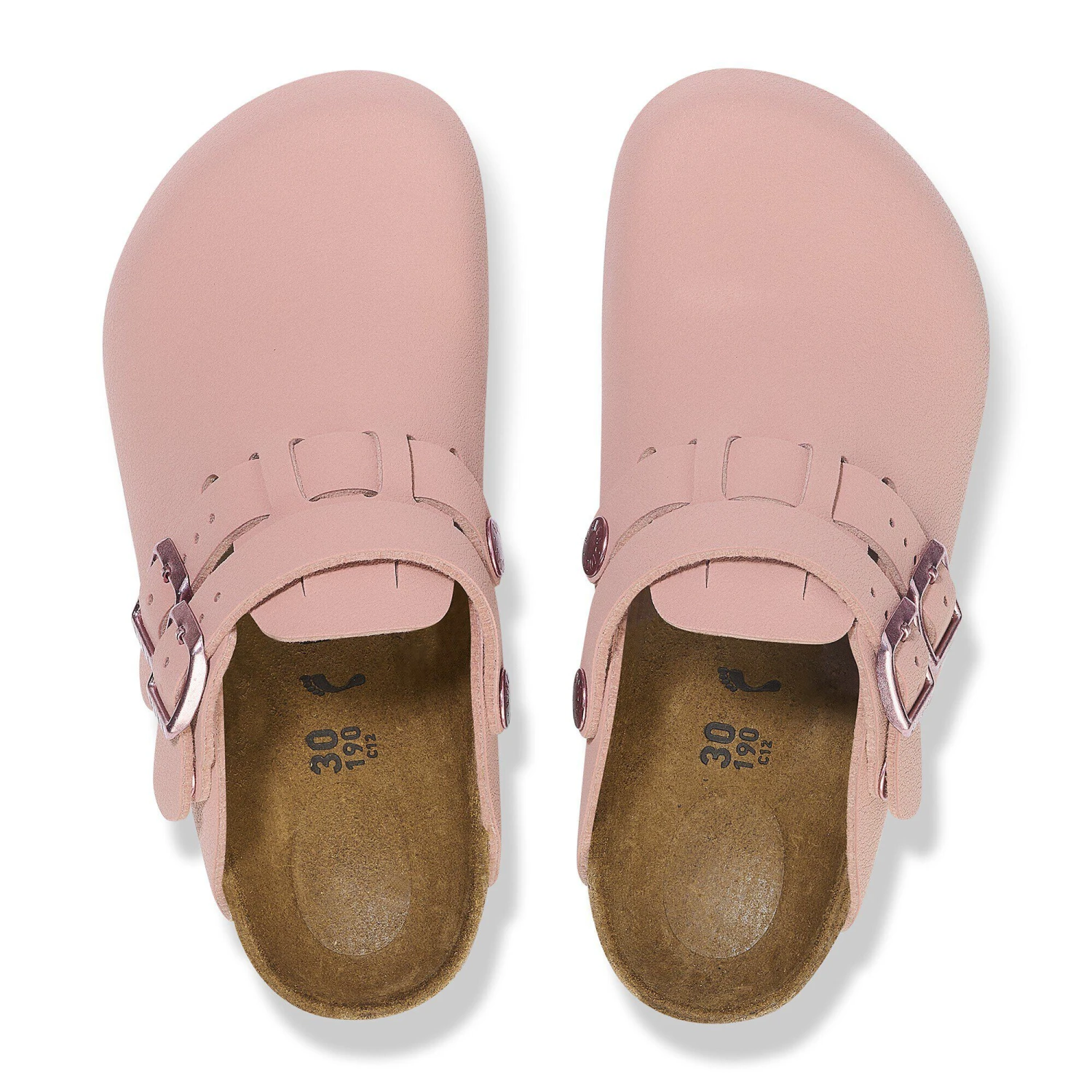 Birkenstock Kay Kids Birkibuc Pink Clay 2 Birkenstock Kay Kids Birkibuc Pink Clay - Image 2