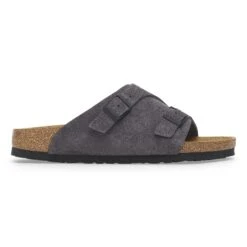 Birkenstock Zürich Suede Leather Velvet Grey -Birkenstock Shop 1028586 side