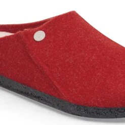 Birkenstock Zermatt Shearling Wool Felt Active Red -Birkenstock Shop 1028594 detail 1