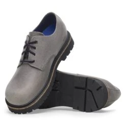 Birkenstock Highwood Lace Low Leather Graphite -Birkenstock Shop 1028616 sole