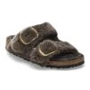 Birkenstock Arizona Big Buckle Shearling Concrete Gray -Birkenstock Shop 1028632