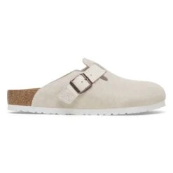 Birkenstock Boston Canvas Natural Fibre Eggshell -Birkenstock Shop 1028790 side