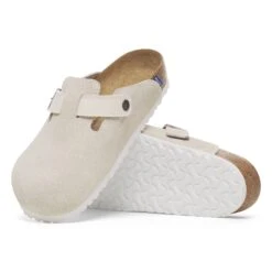 Birkenstock Boston Canvas Natural Fibre Eggshell -Birkenstock Shop 1028790 sole
