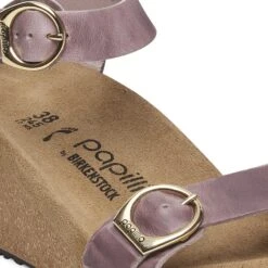 Soley Ring-Buckle Oiled Leather Lavender -Birkenstock Shop 1029043 detail 1