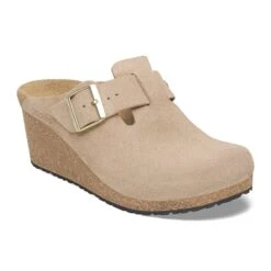 Fanny Suede Leather Warm Sand