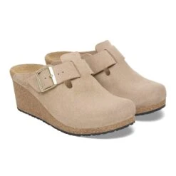 Fanny Suede Leather Warm Sand -Birkenstock Shop 1029057 pair